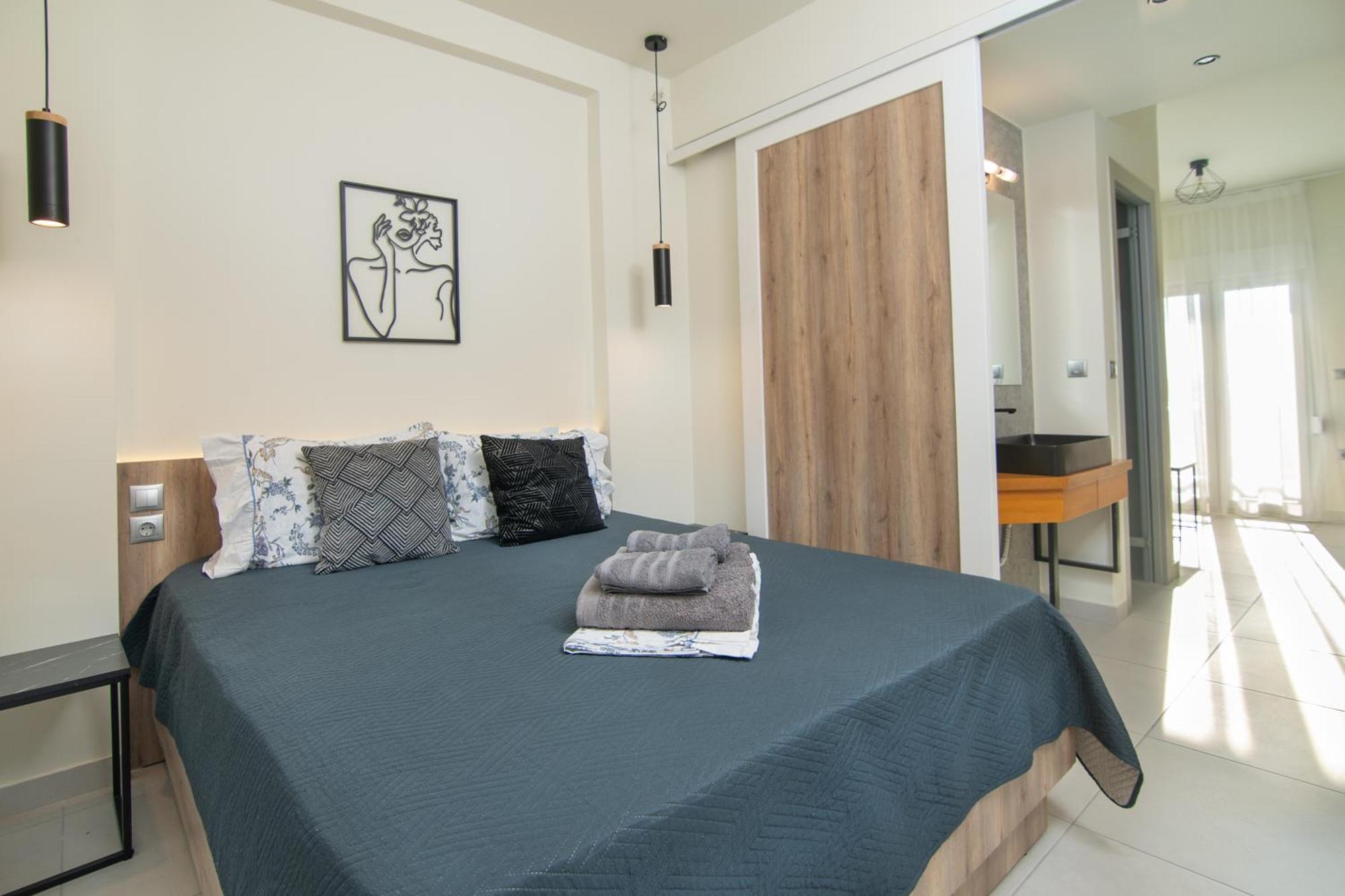 Olea Apartments Palioura Epanomi Bagian luar foto