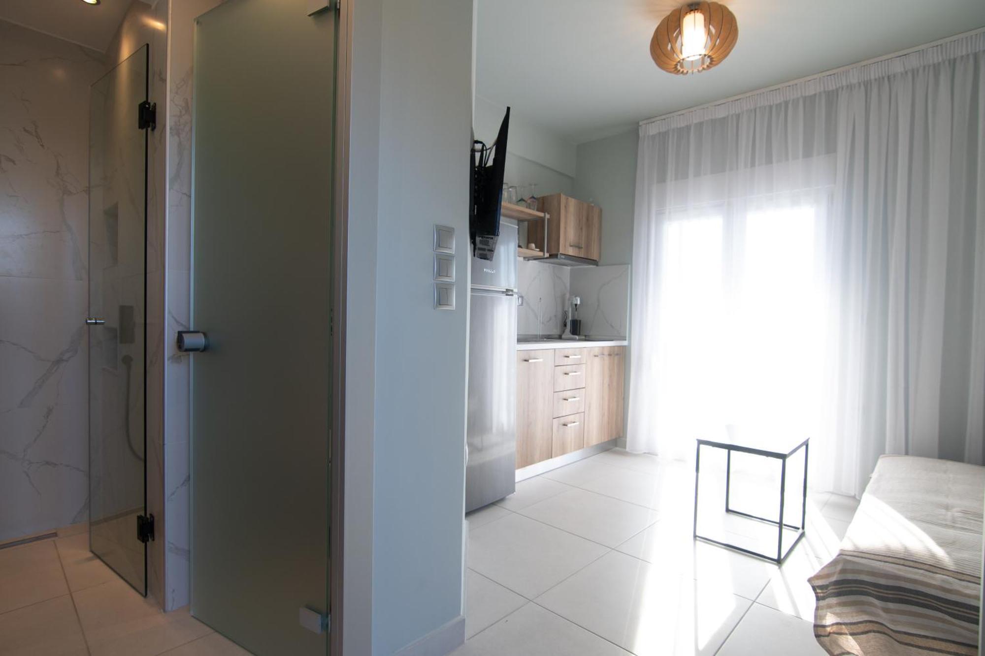 Olea Apartments Palioura Epanomi Bagian luar foto