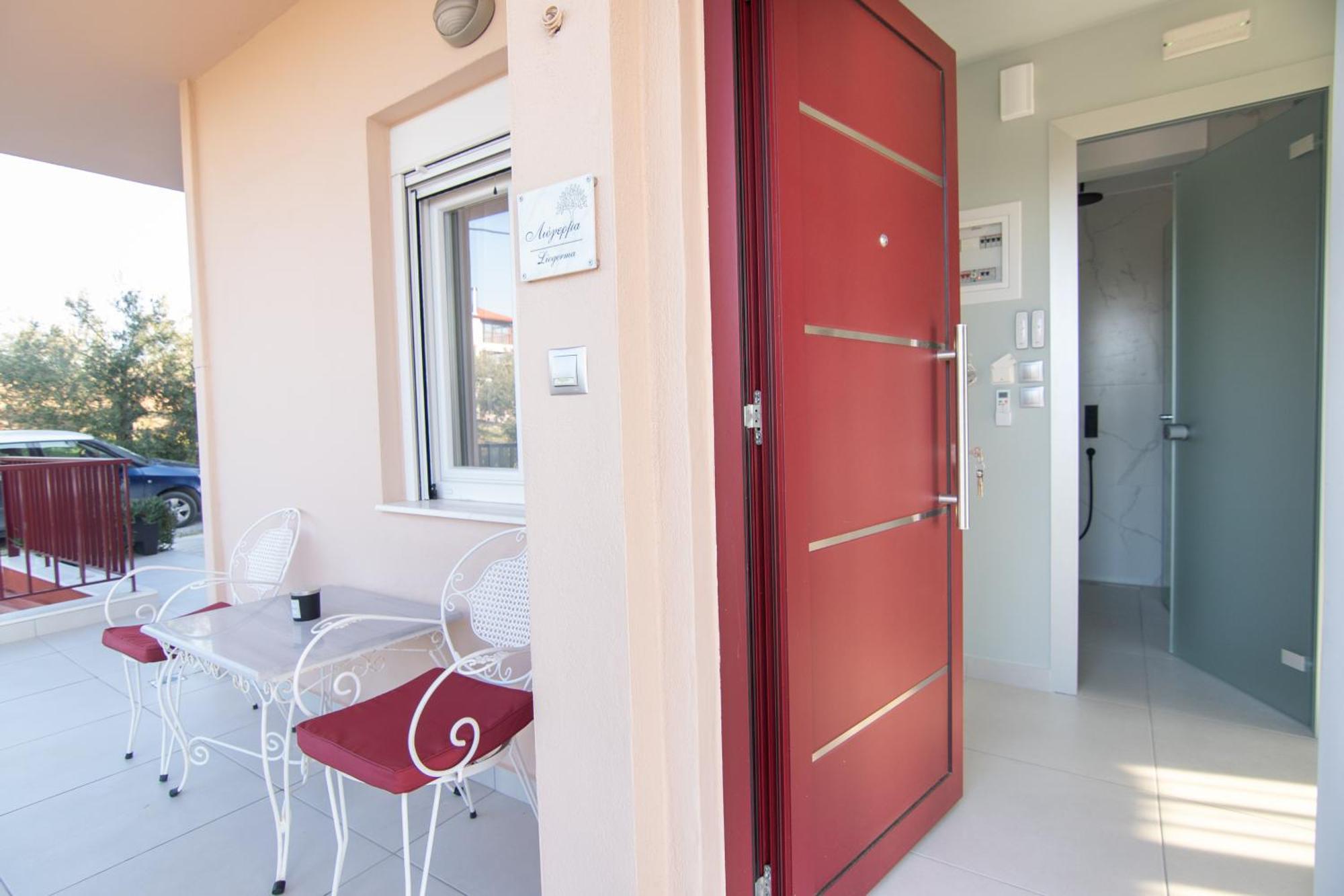 Olea Apartments Palioura Epanomi Bagian luar foto