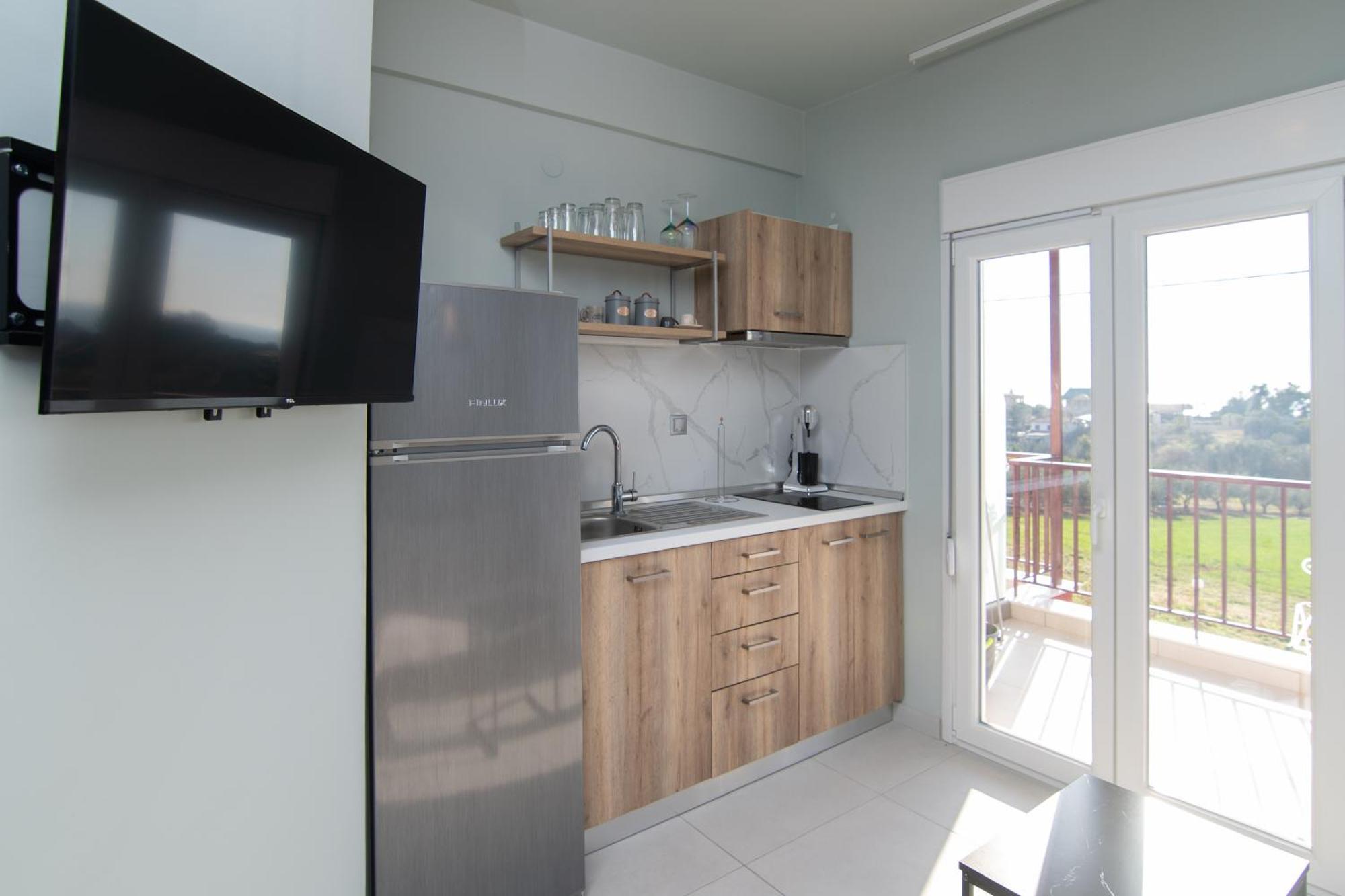 Olea Apartments Palioura Epanomi Bagian luar foto