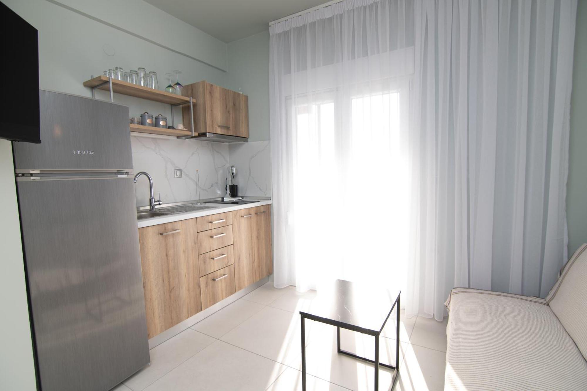 Olea Apartments Palioura Epanomi Bagian luar foto